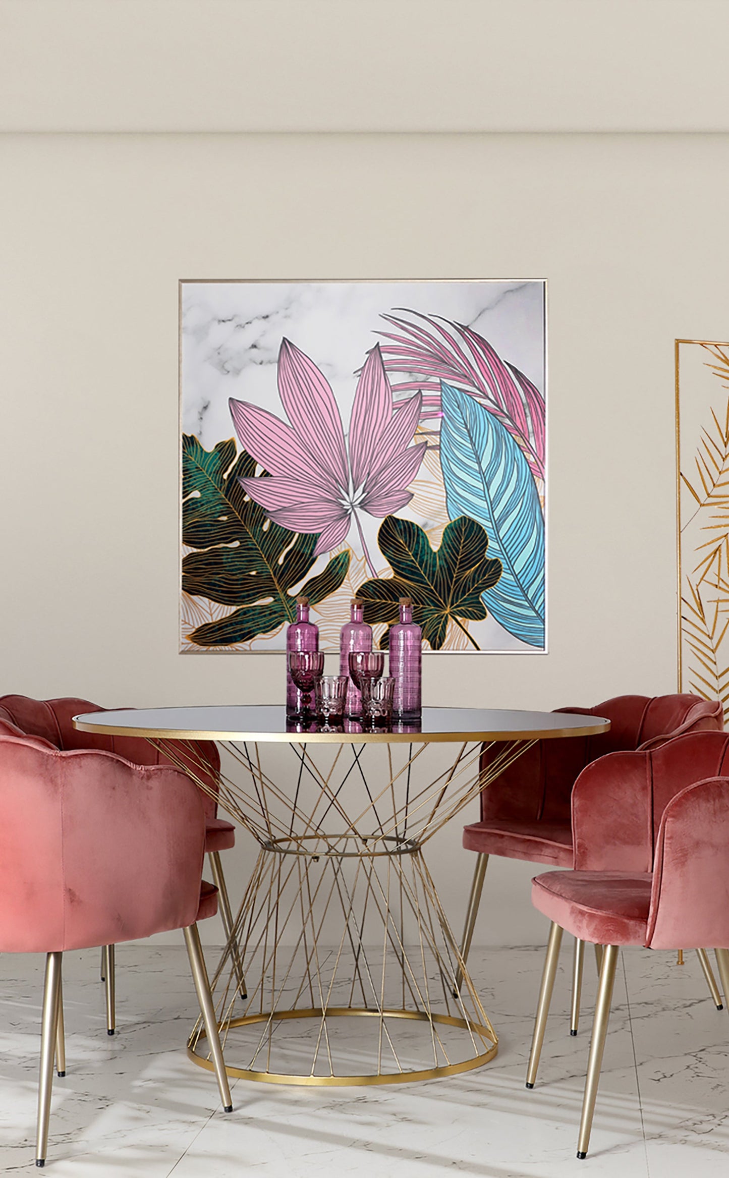 Cuadro J/2 Zali en Color Multicolor