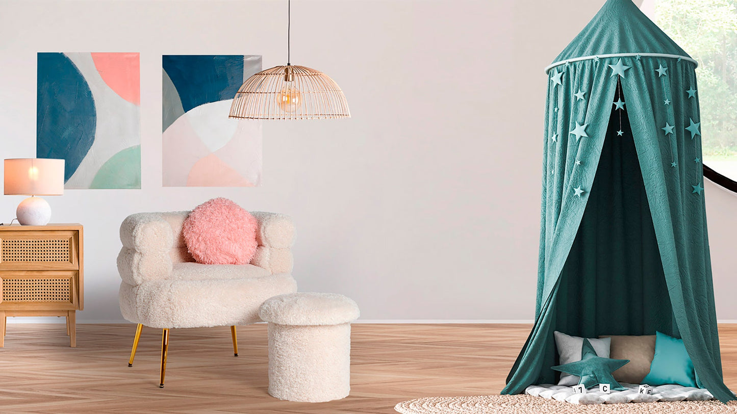 Lienzo J/2 Gizela en Color Multicolor