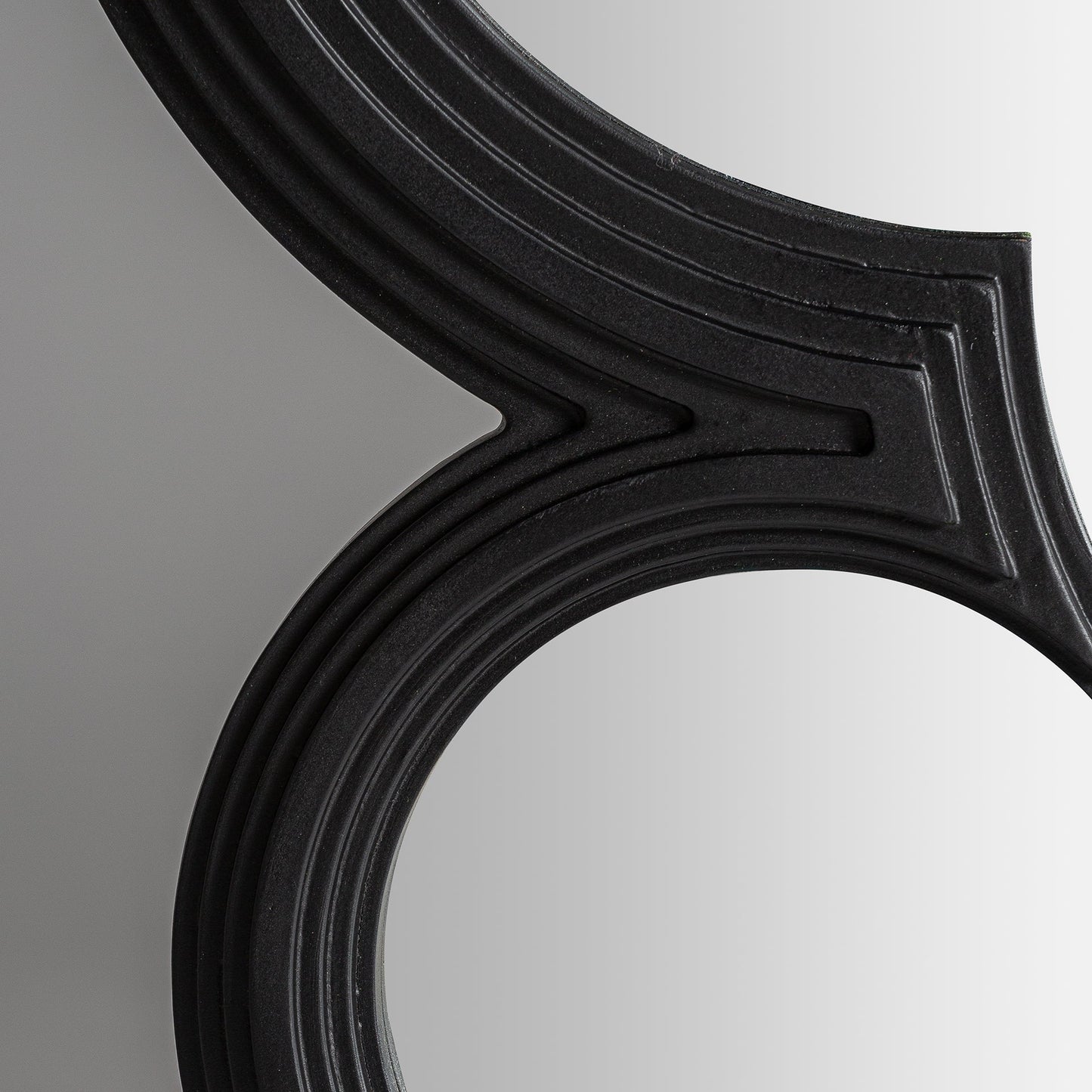 Riley Mirror in Black Colour