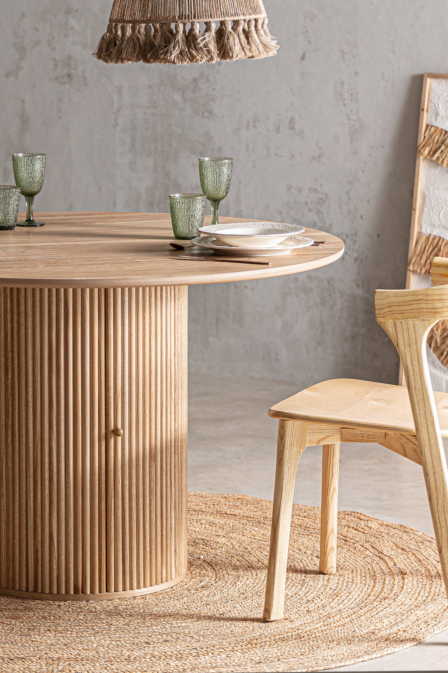 Mesa Comedor Skagen en Color Natural
