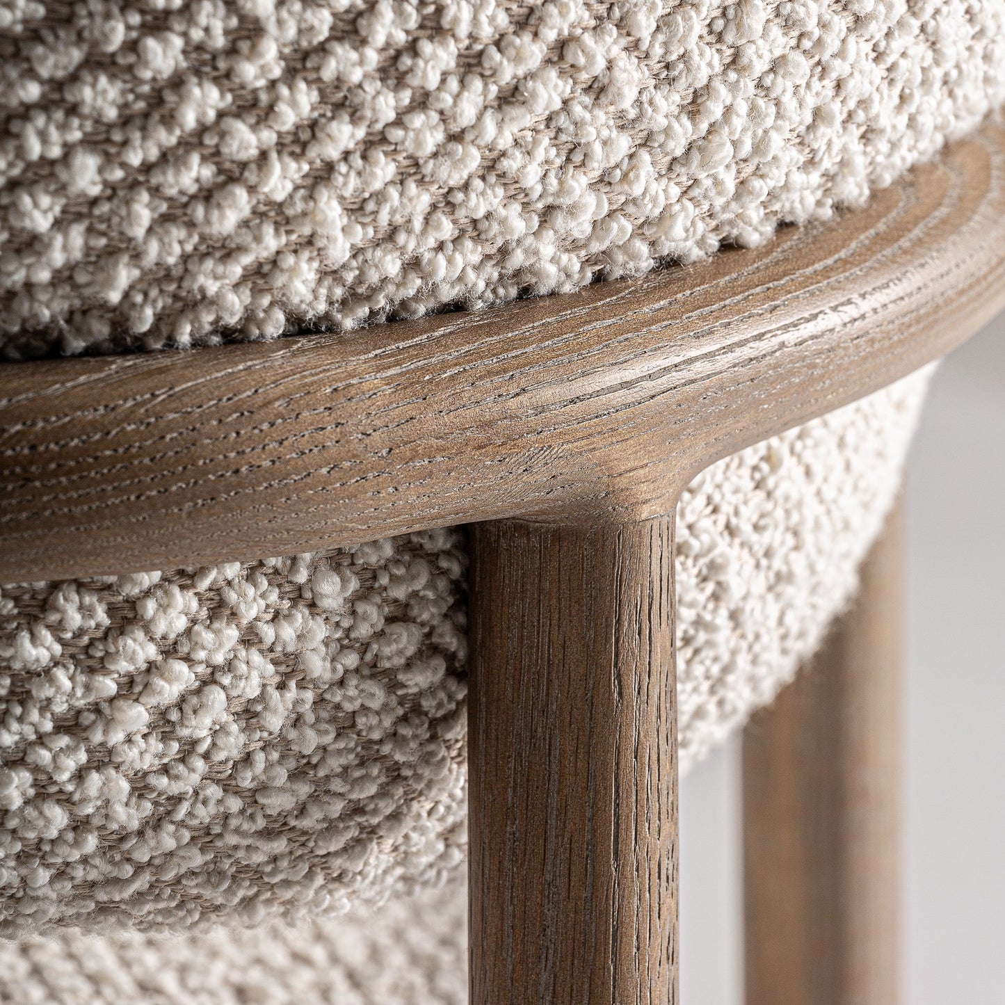 Glorenza Chair in Off White Colour