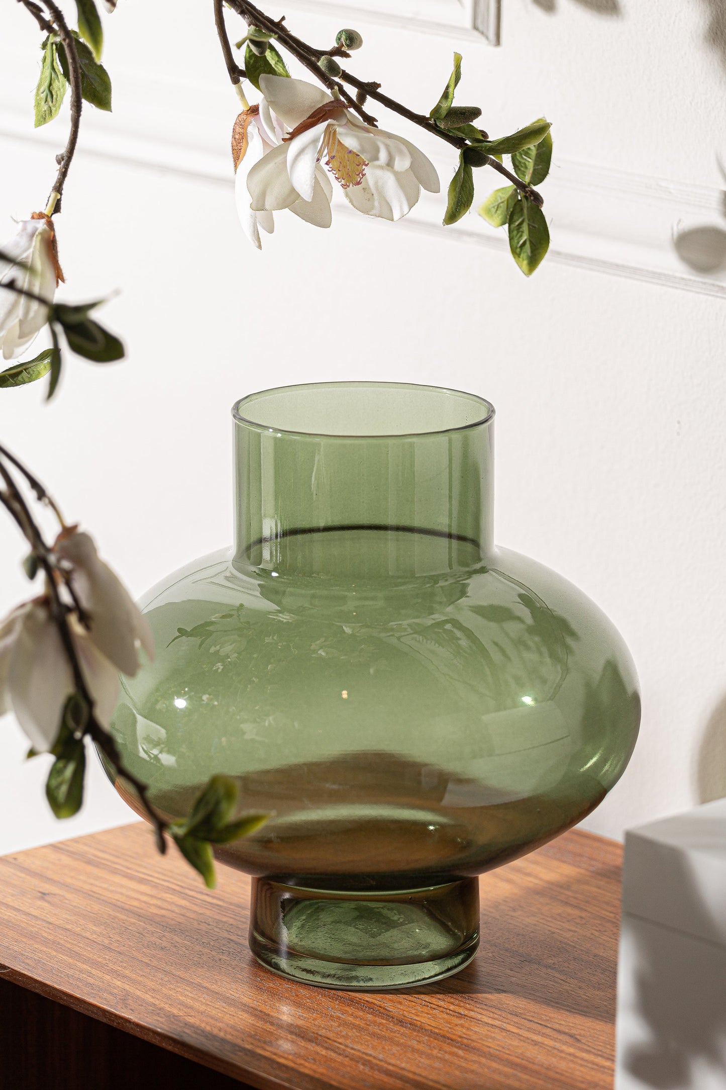 Jarrón Ghalea en Color Verde