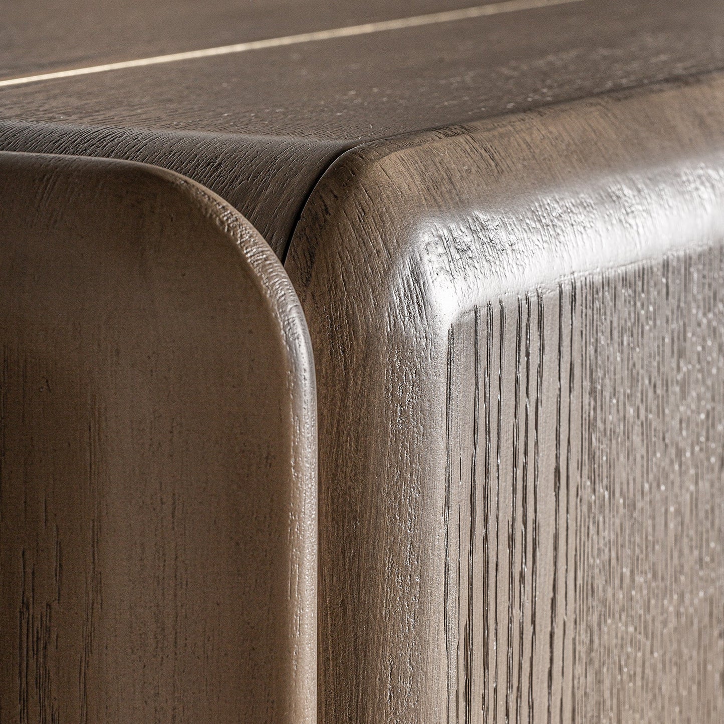 Ussel Wardrobe in Brown/Gold Colour