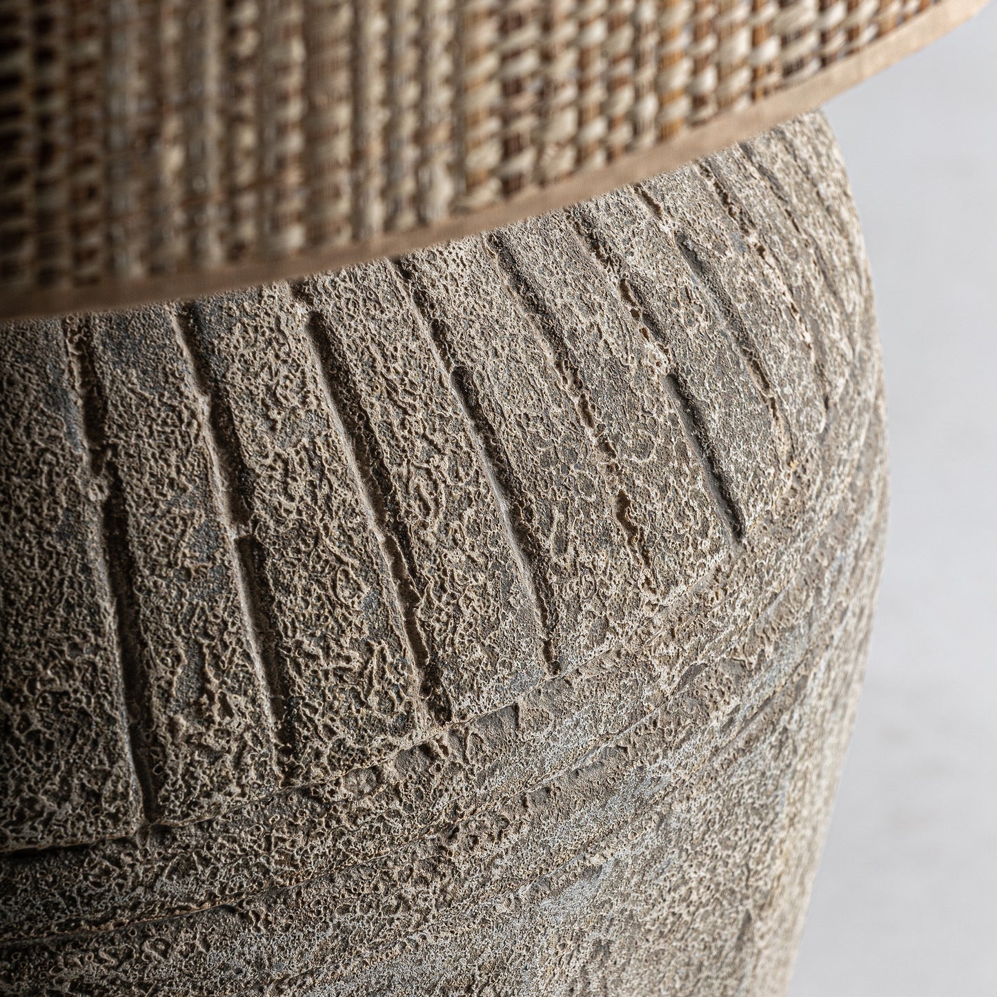 Lámpara De Sobremesa en Color Gris