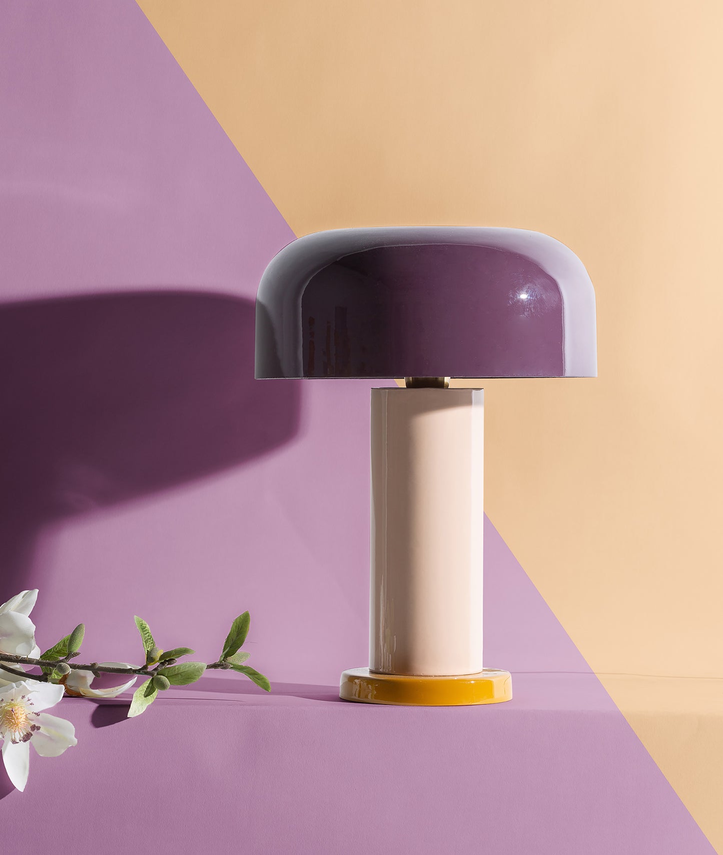 Lámpara De Sobremesa Albate - Morado