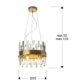 Grace Lamp, 10L., Golden