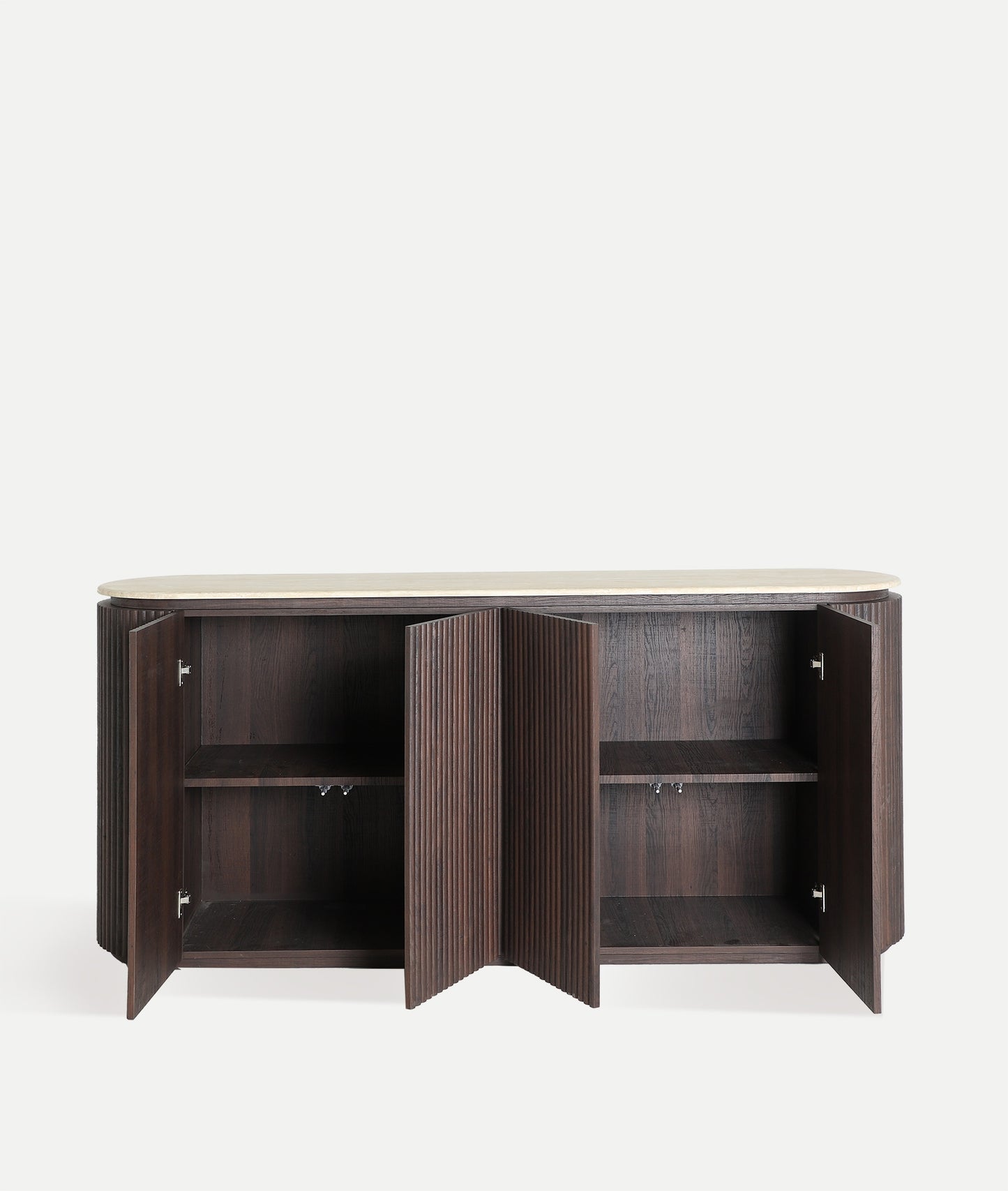 Aparador Verona en madera dm marrón marrón – Estilo Contemporáneo