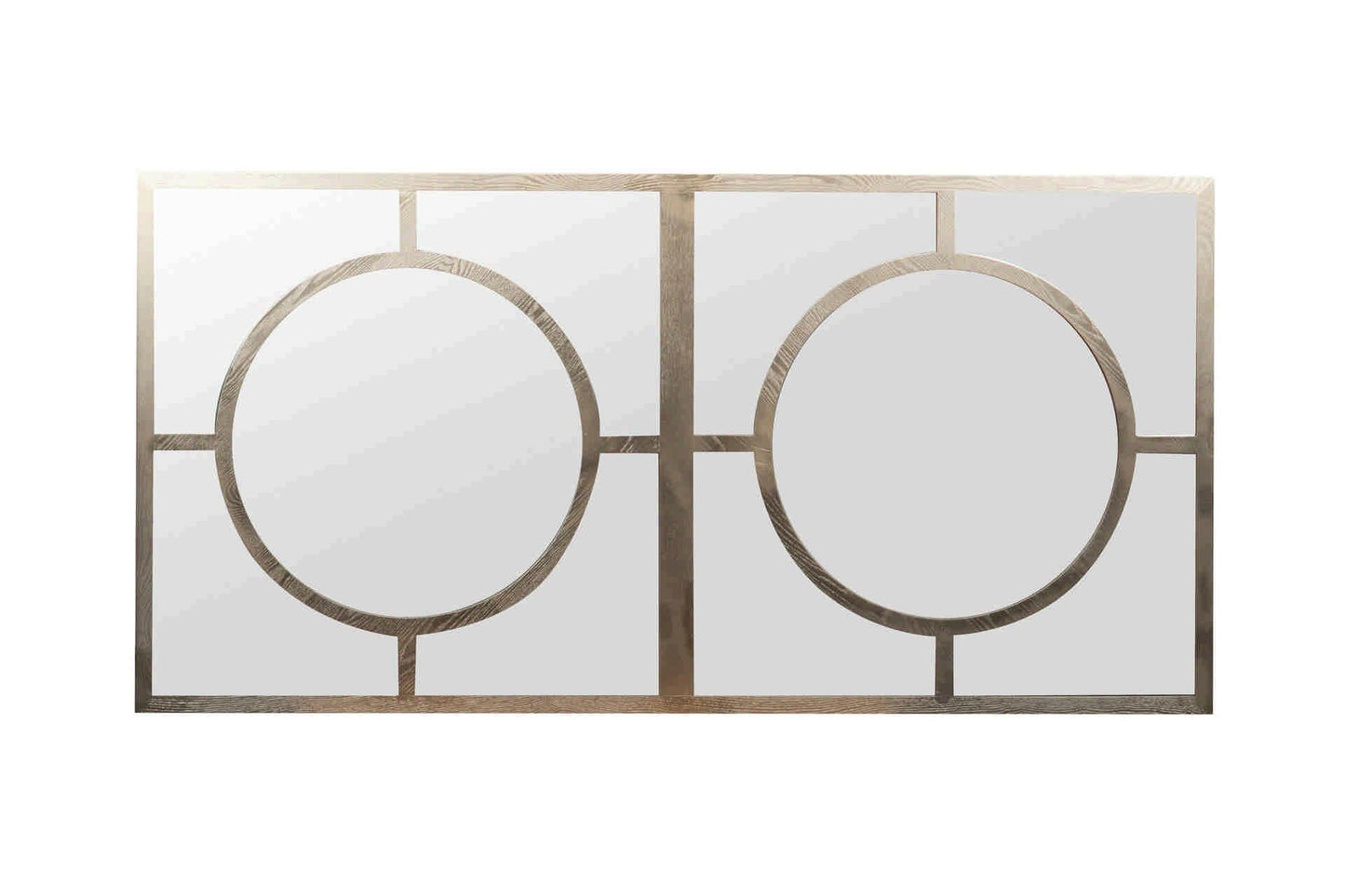 Champagne Wooden-Metal Dining Table 180X90X77 Cm