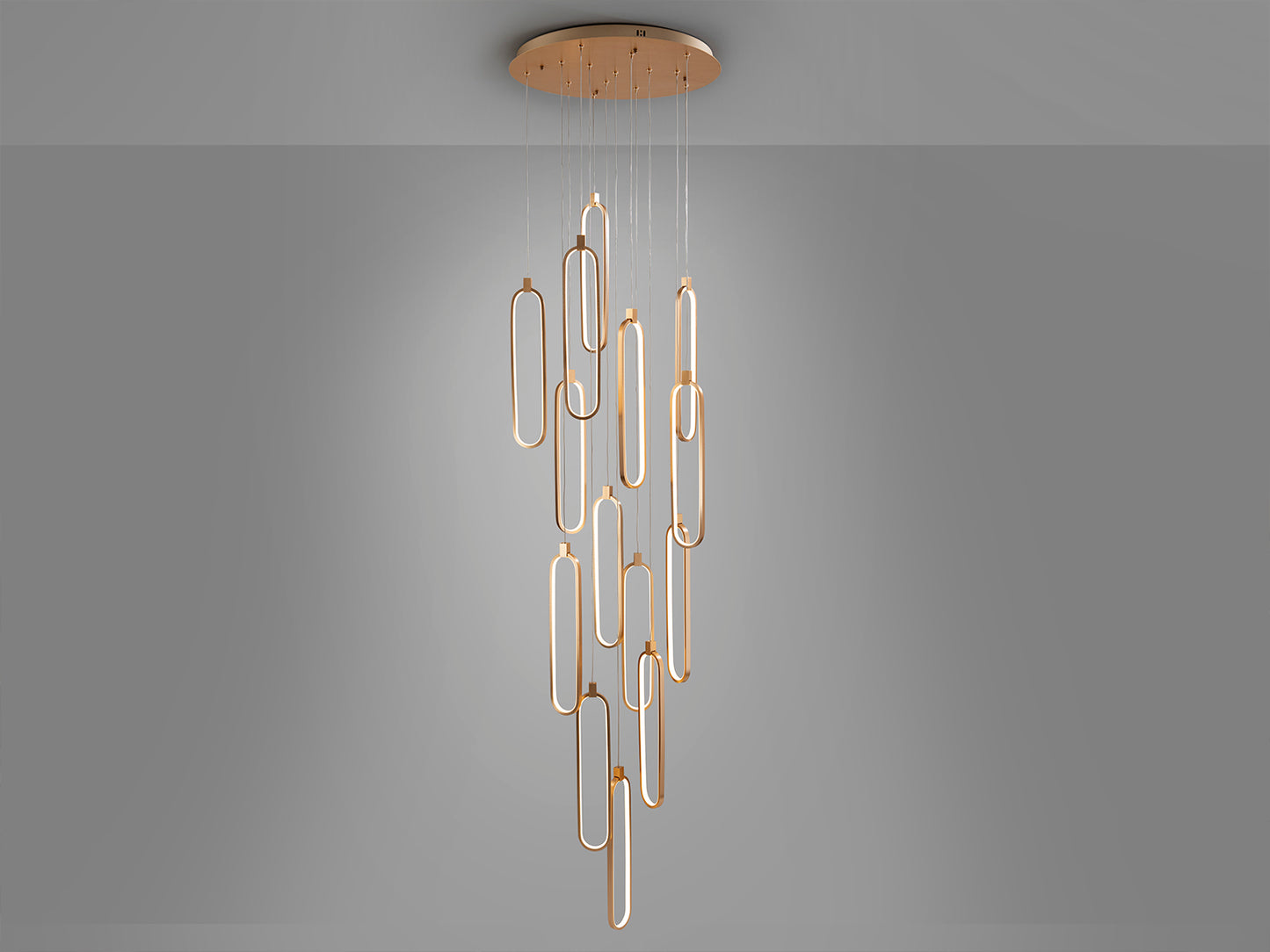 Colette Lamp 14L Rose Gold Dimmable