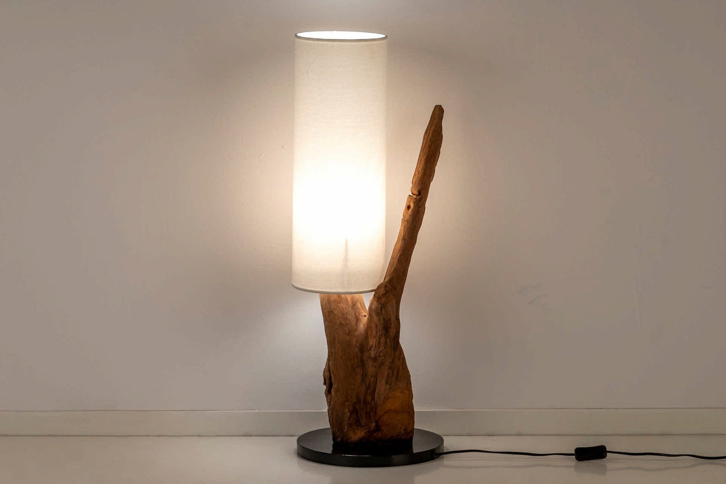 Cebu Wood Table Lamp 40X30X70 Cm