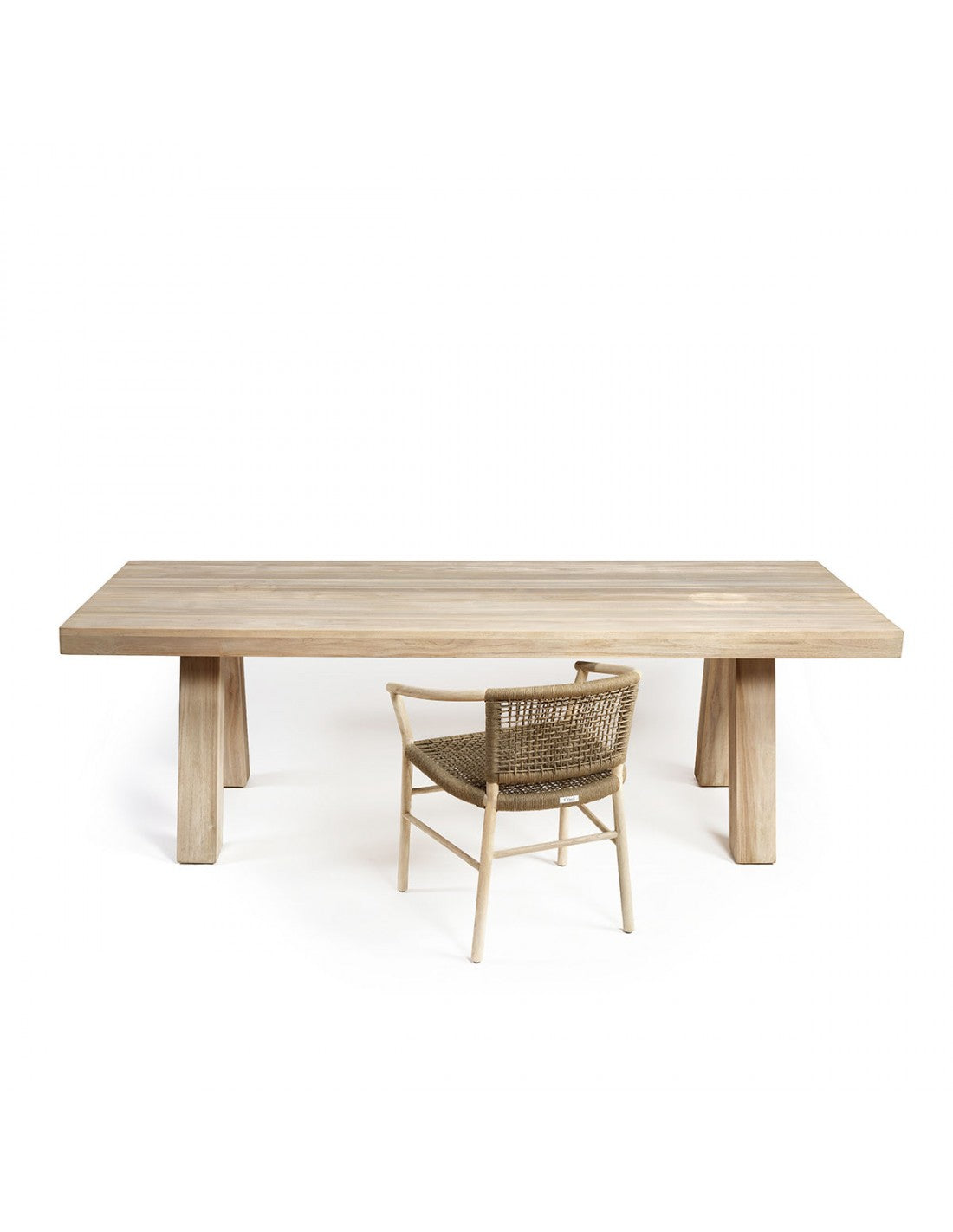 Rectangular teak wood dining table...