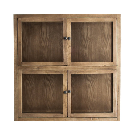 Vitrina Modular Bern en Color Natural