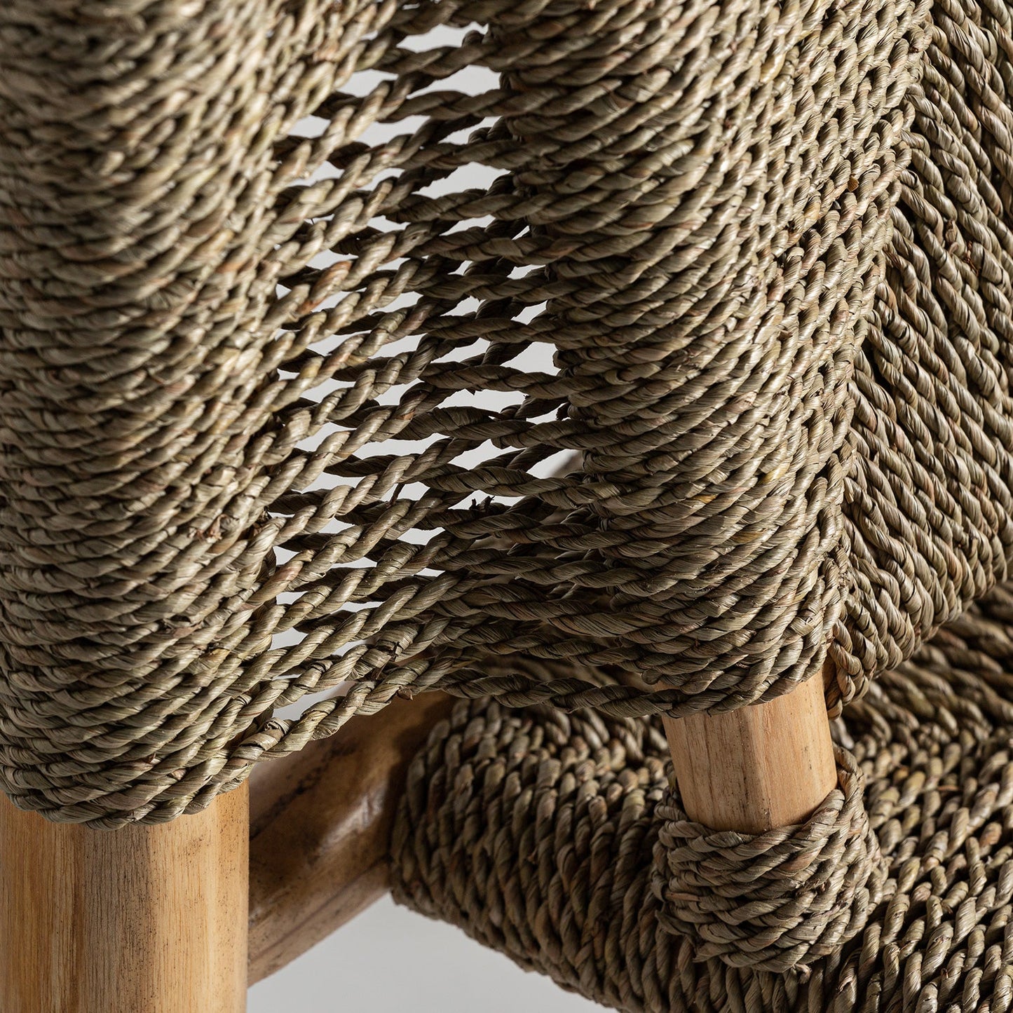 Manhula Armchair in Natural Colour