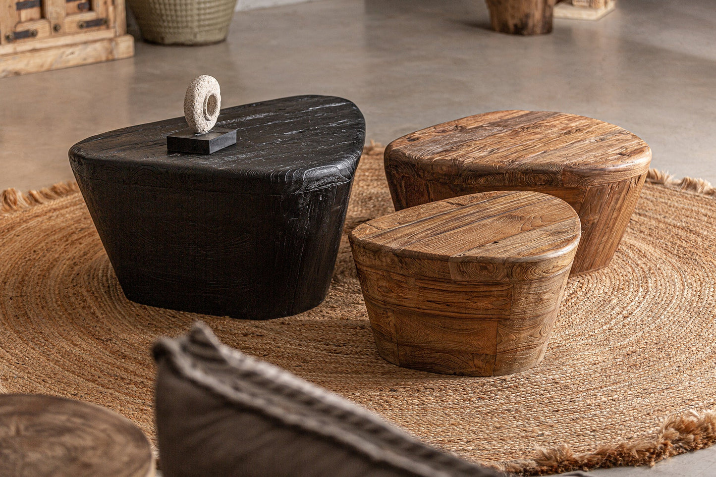 Mesa De Centro Lestans en Color Marrón