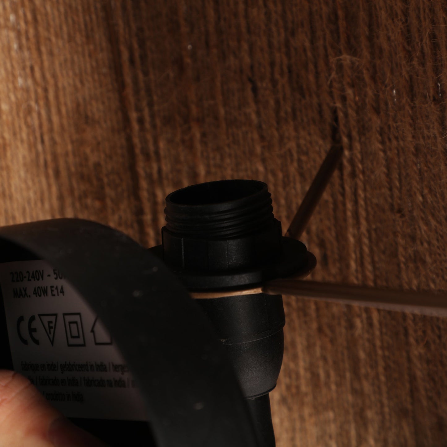 Khed Wall Lamp in Natural Colour