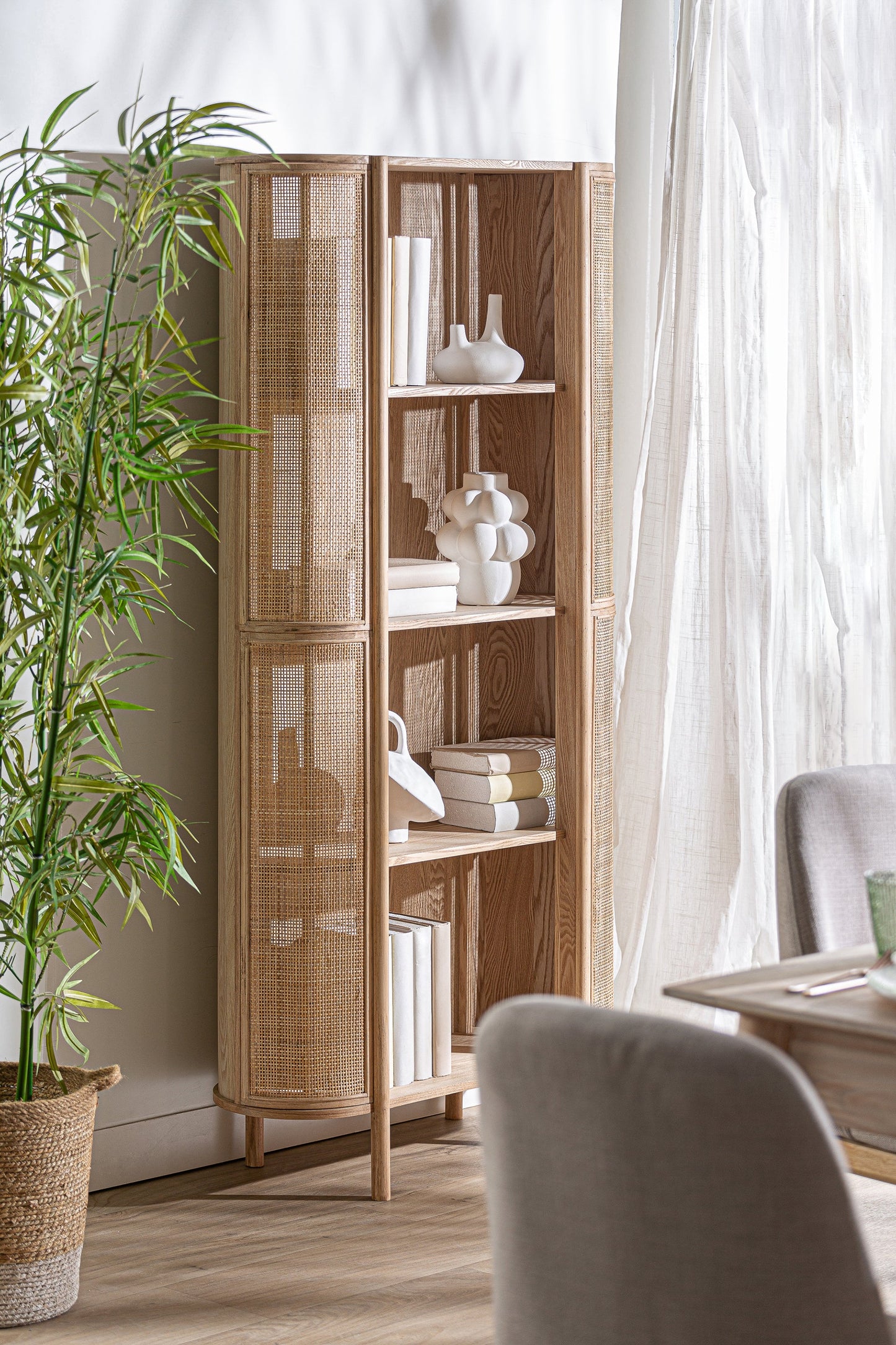 Ikla Bookcase in Natural Colour