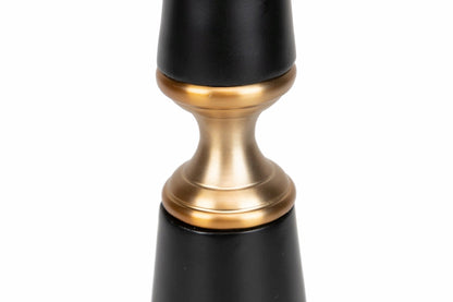 Lampara Sobremesa Poliresina Bishop 22,5X22,5X75Cm