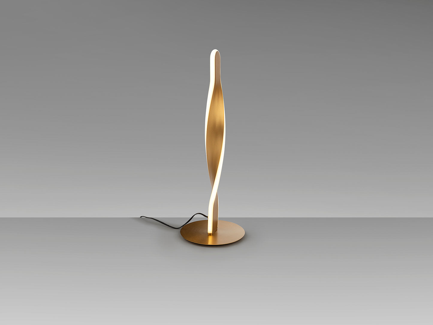 Twist Table Lamp Golden