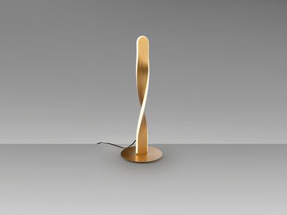 Twist Table Lamp Golden