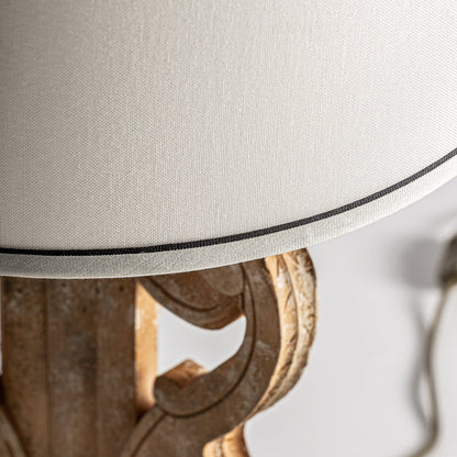 Table Lamp in Brown/Beige Colour