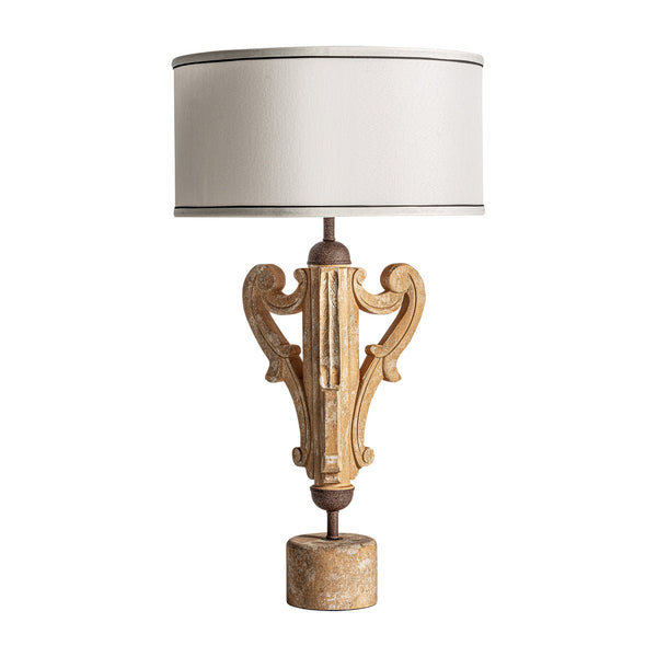 Table Lamp in Brown/Beige Colour