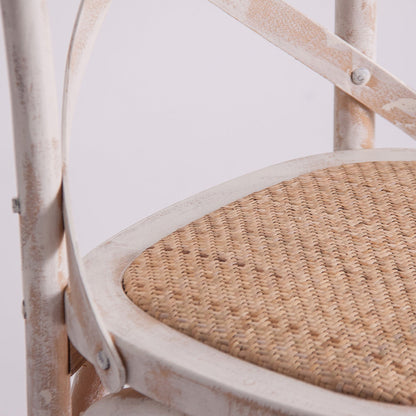 Landas Chair in Off White Colour