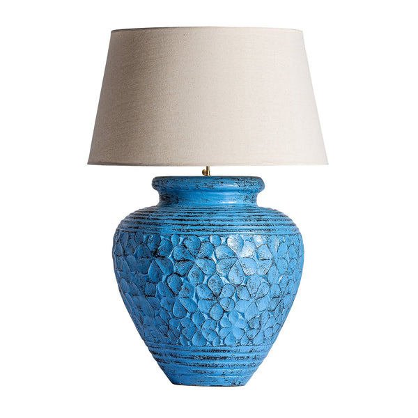 Table Lamp in Blue Colour