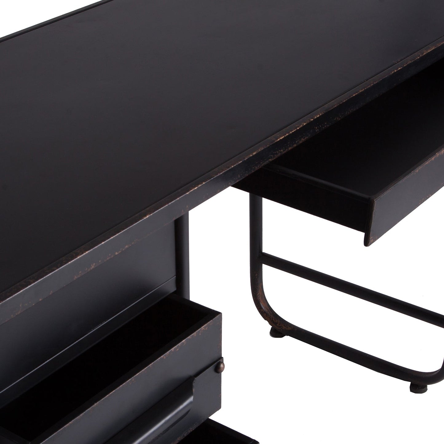 Alano Desk in Black Colour