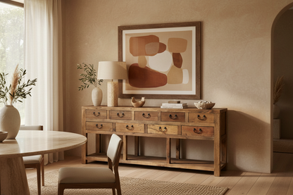 Ikast Console Table in Natural Colour