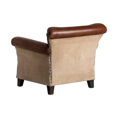 Liverpool Armchair in Chocolate Colour