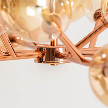 Ceiling Lamp in Copper Colour