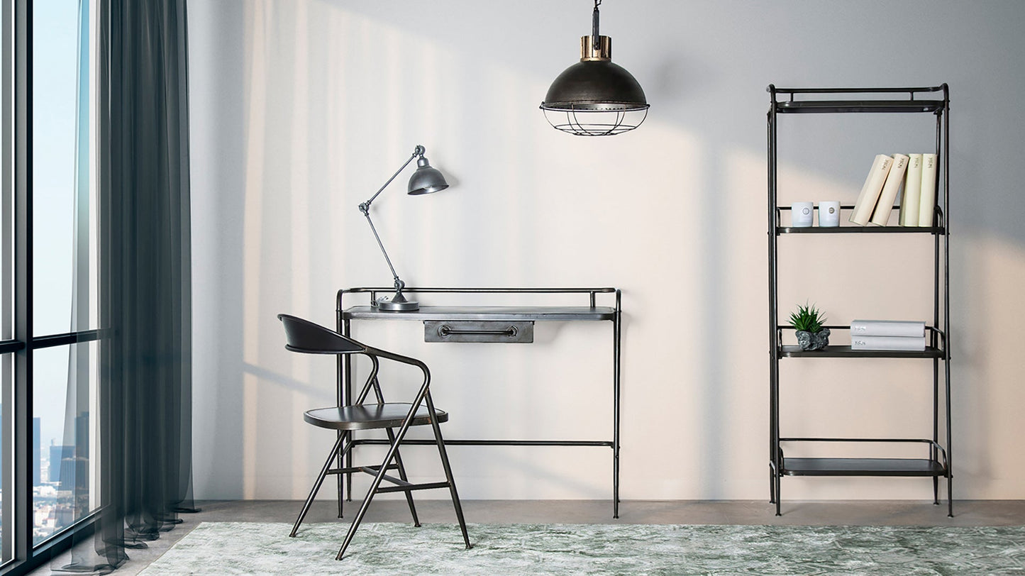 Raich Desk in Grey Colour