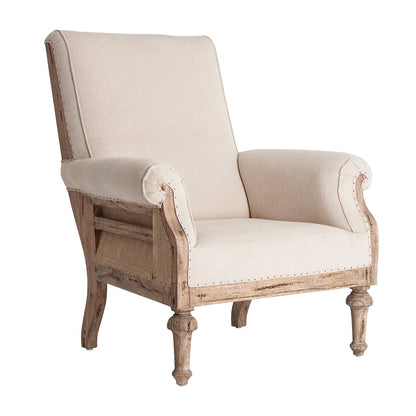 Armchair Gore in Cream Colour