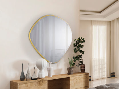 Mimo Mirror 80X80 Gold