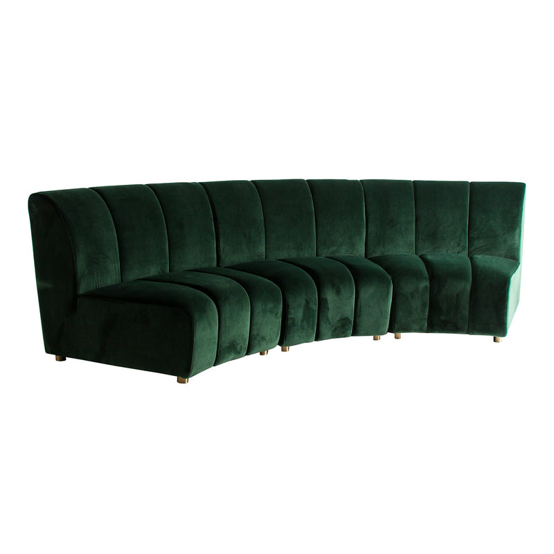 Shul Modular Sofa in Green Colour