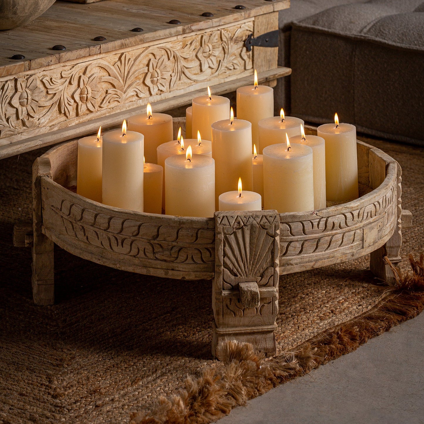 Chiayi Coffee Table in Natural Colour