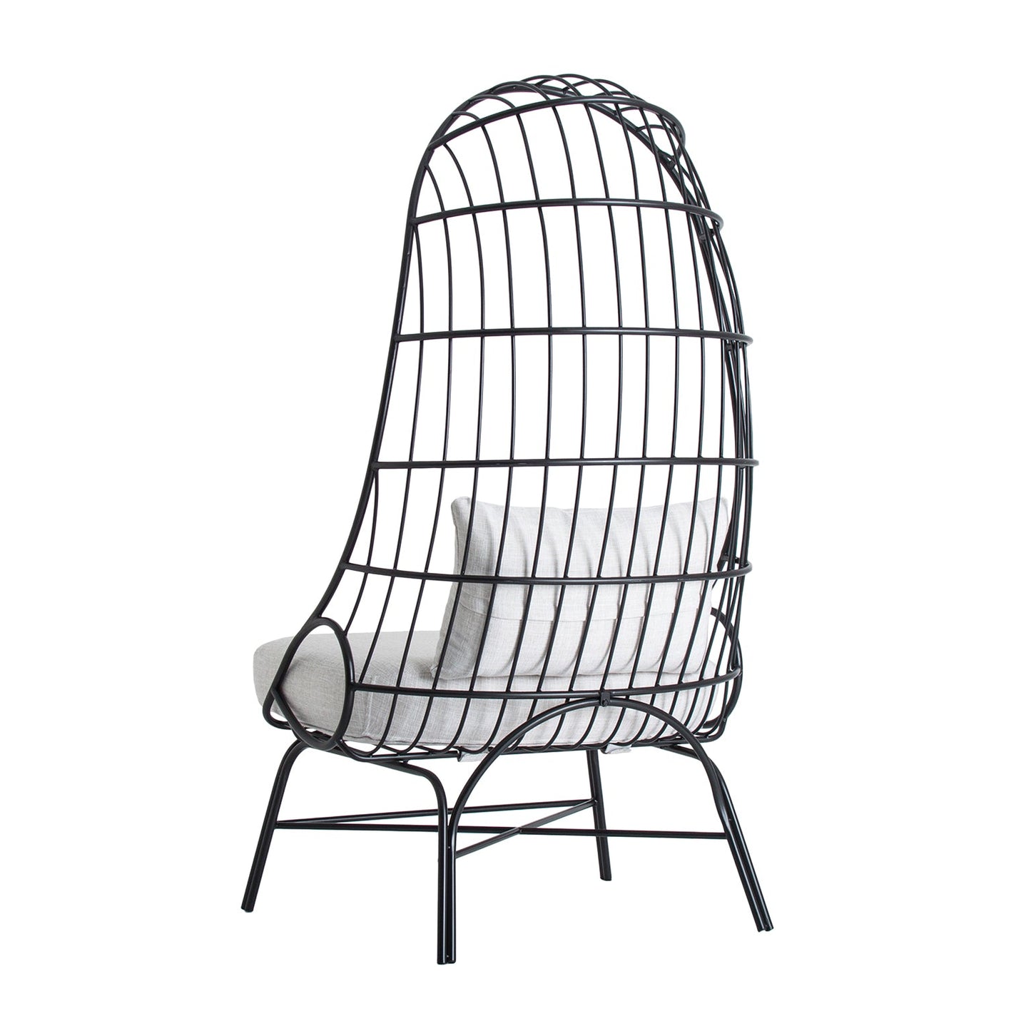 Llerena Armchair in Black Colour