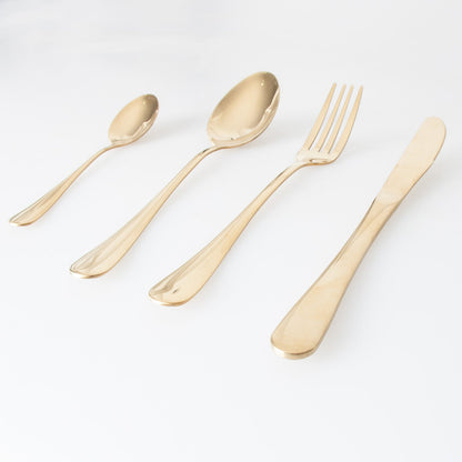 Cutlery Set 24 in Gold Colour