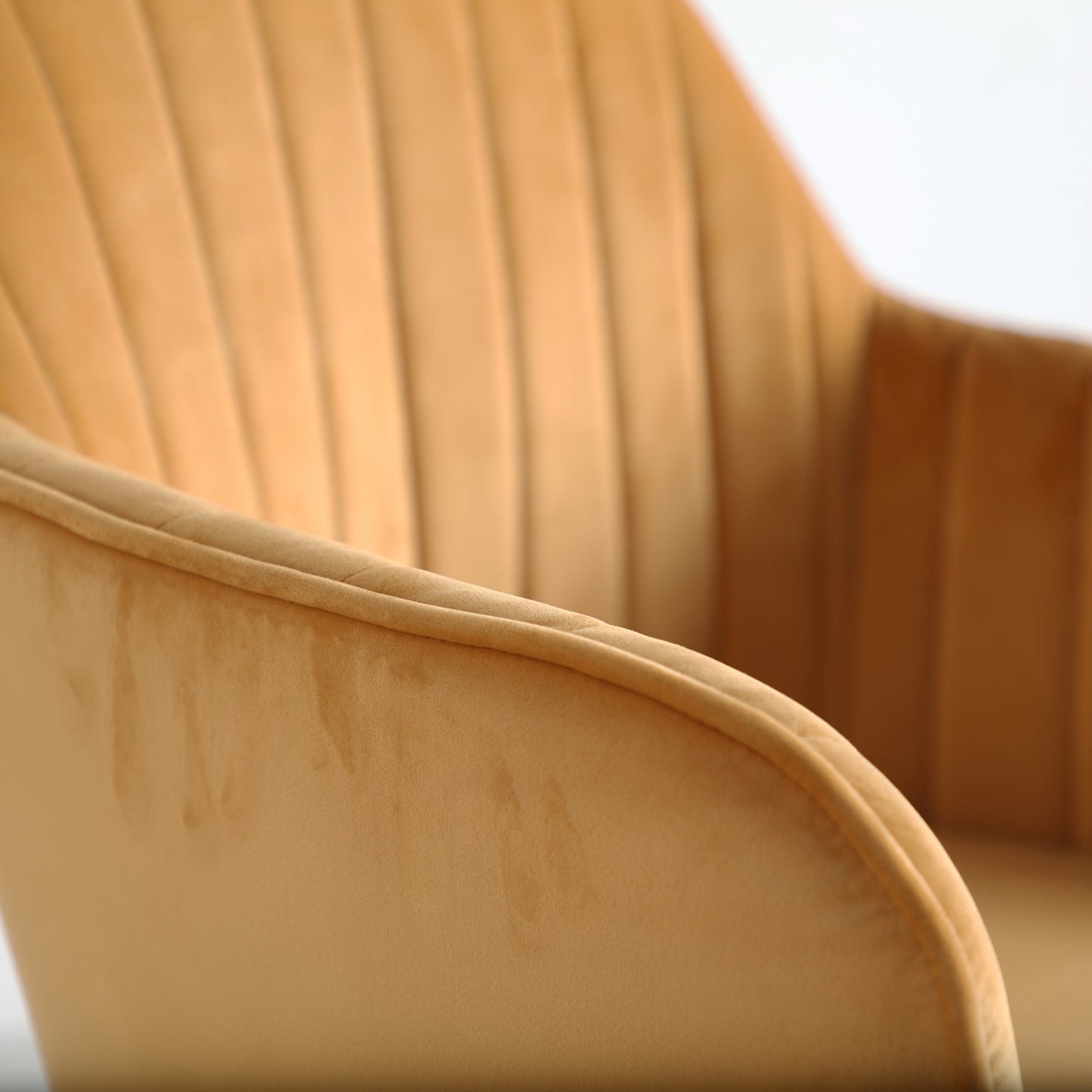 Calci Chair in Mustard Colour