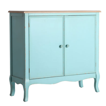 Leiden Console Table in Blue Colour