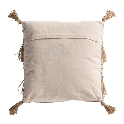 Mayla Cushion in White/Natural Colour