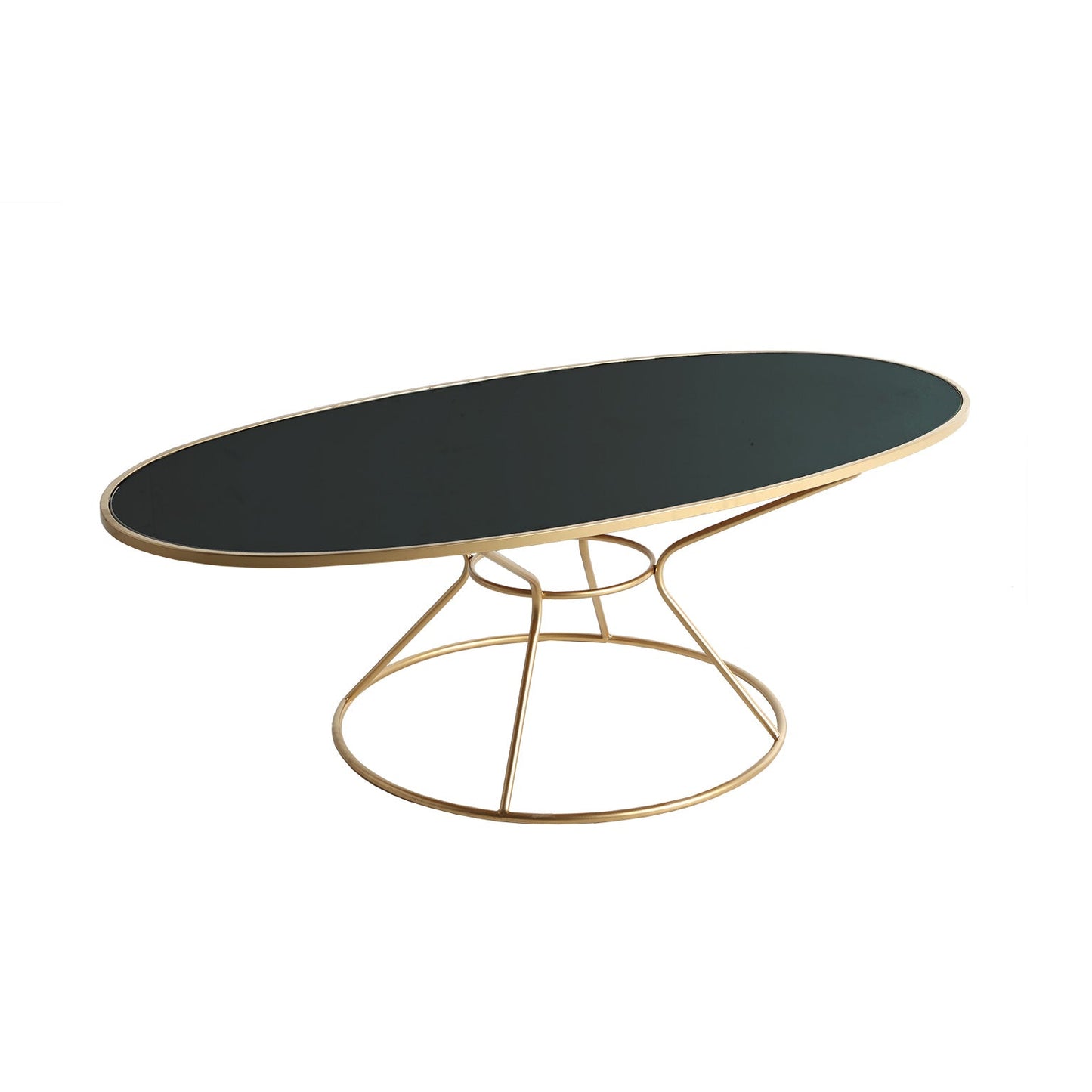 Zeitz Coffee Table in Gold Colour