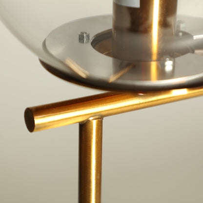 Table Lamp in White/Gold Colour