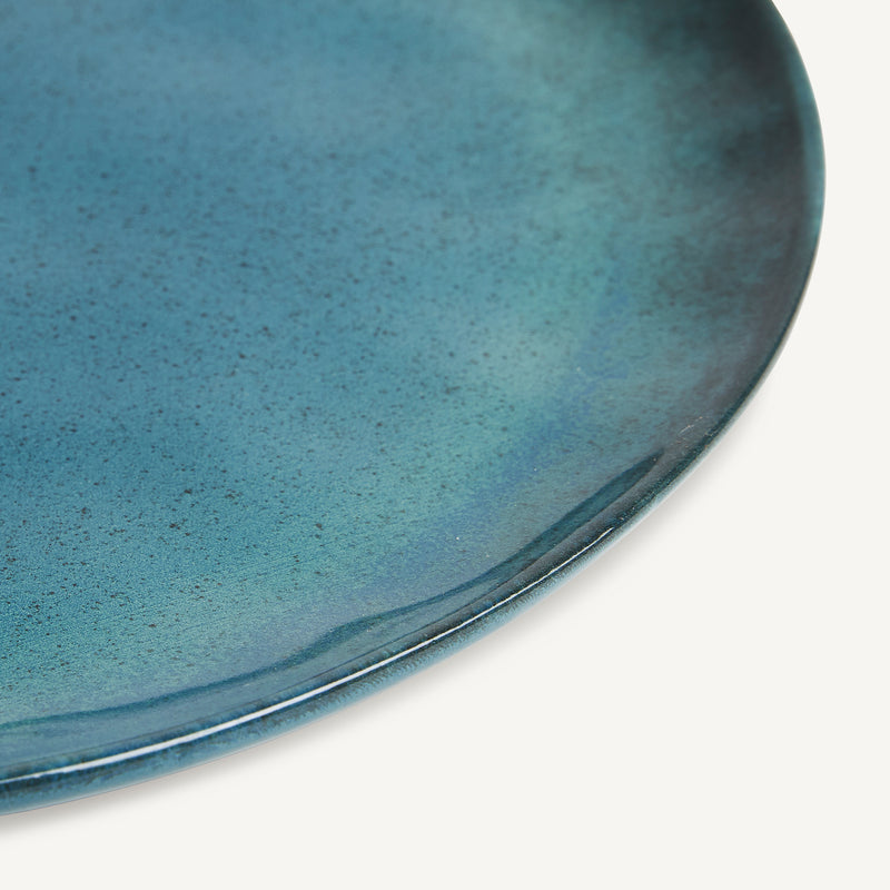 Irenka Plate in Blue Colour