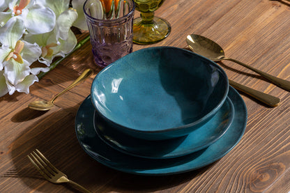 Irenka Plate in Blue Colour