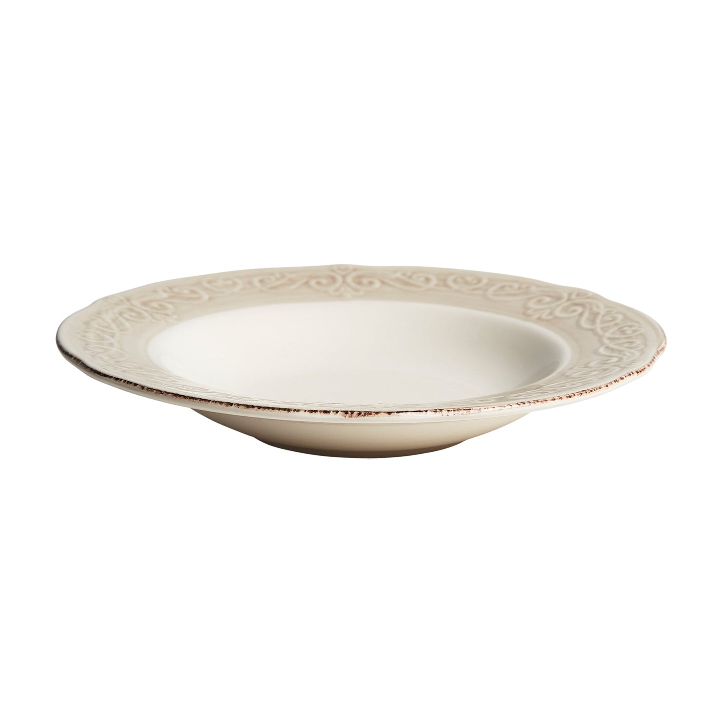 Alka Plate in White Colour