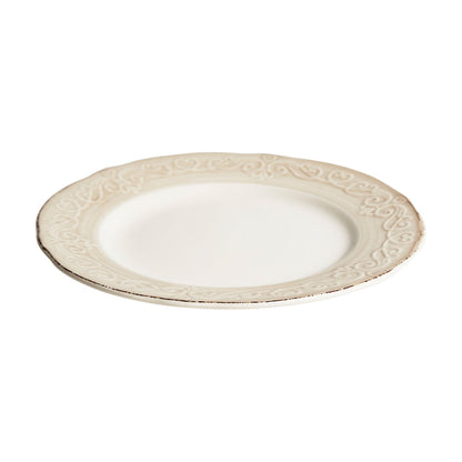 Alka Plate in White Colour