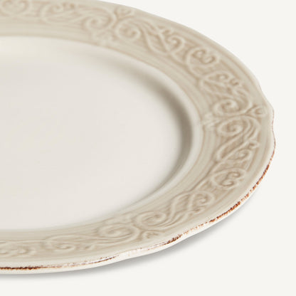 Alka Plate in White Colour