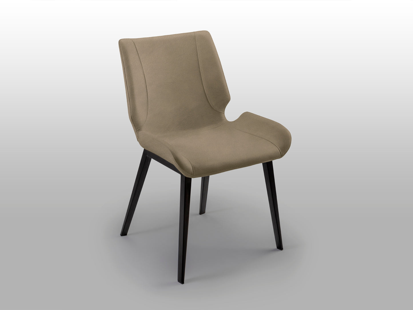 Silla Kiara Negro/Beige