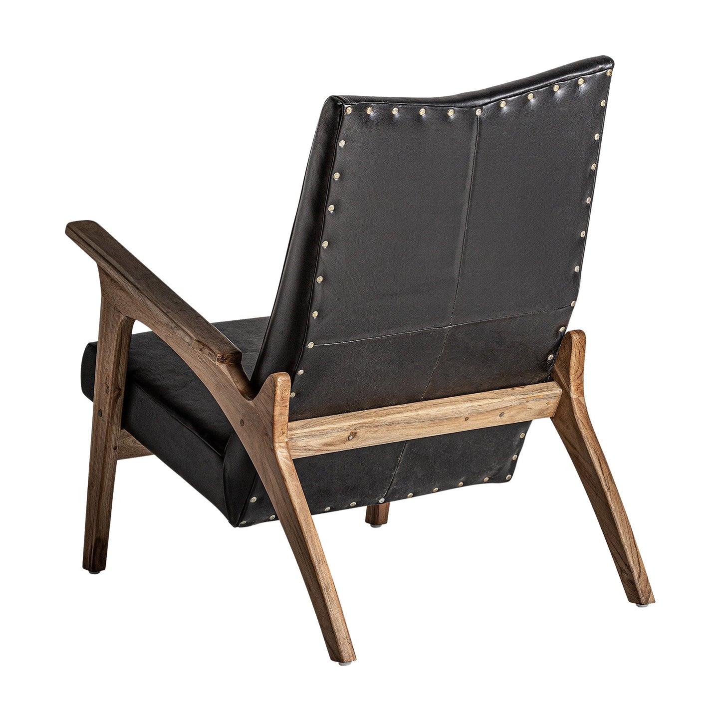 Crans Armchair in Black/Natural Colour